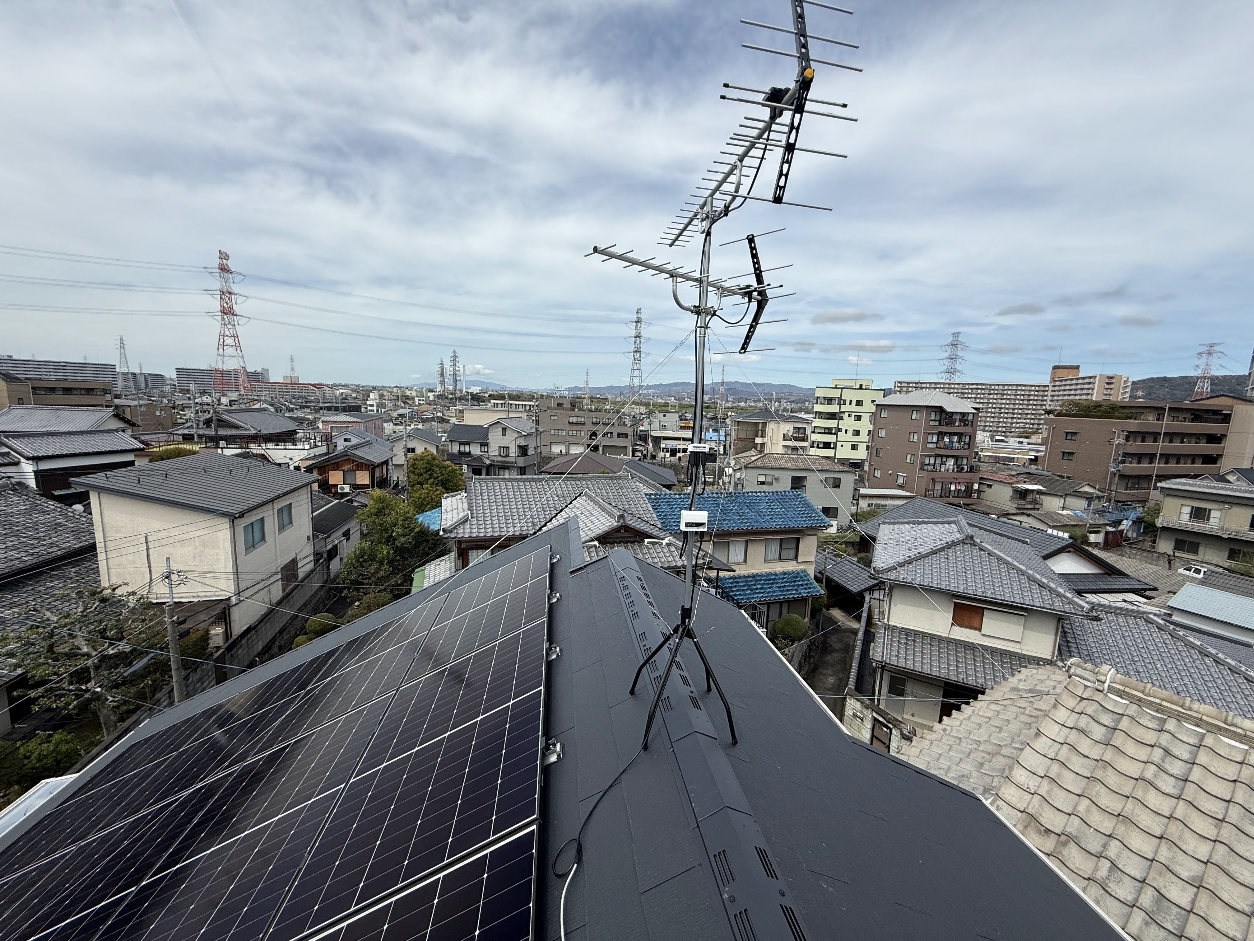 アンテナ施工写真
