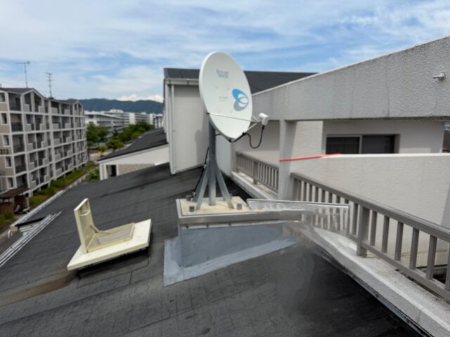 集合住宅BSアンテナ改修工事